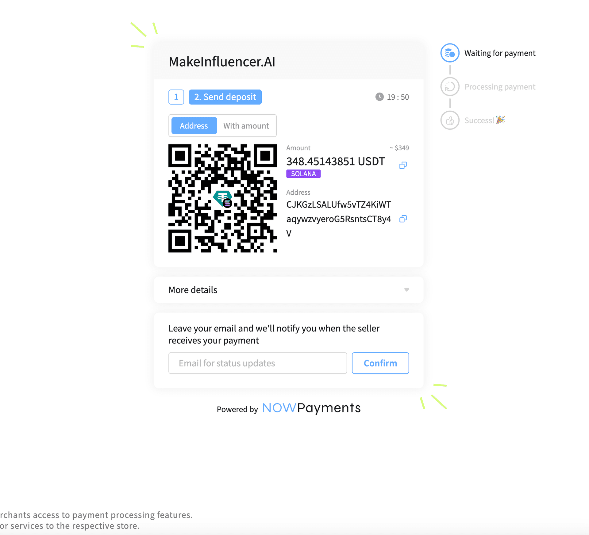 Step 4: Instant Access After Confirmation