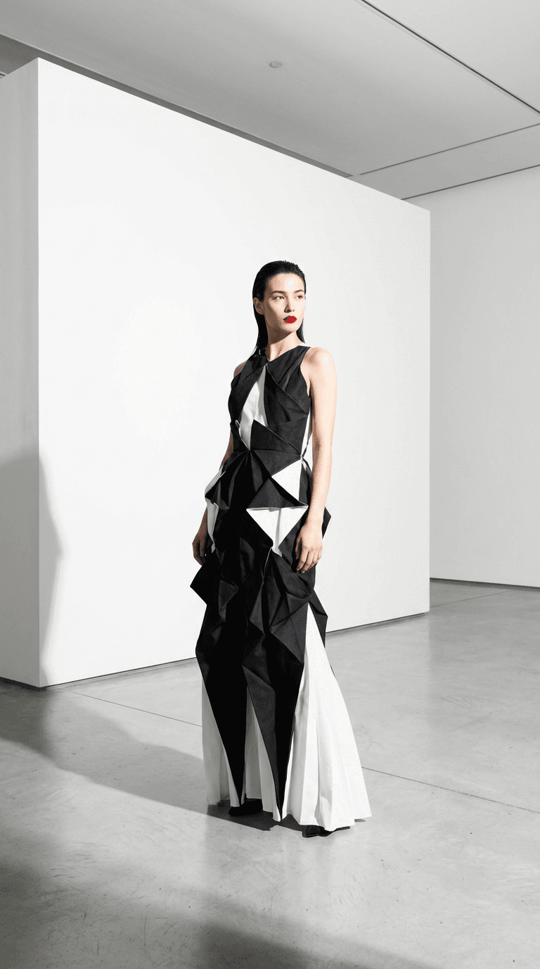 AI generated fashion editorial photography